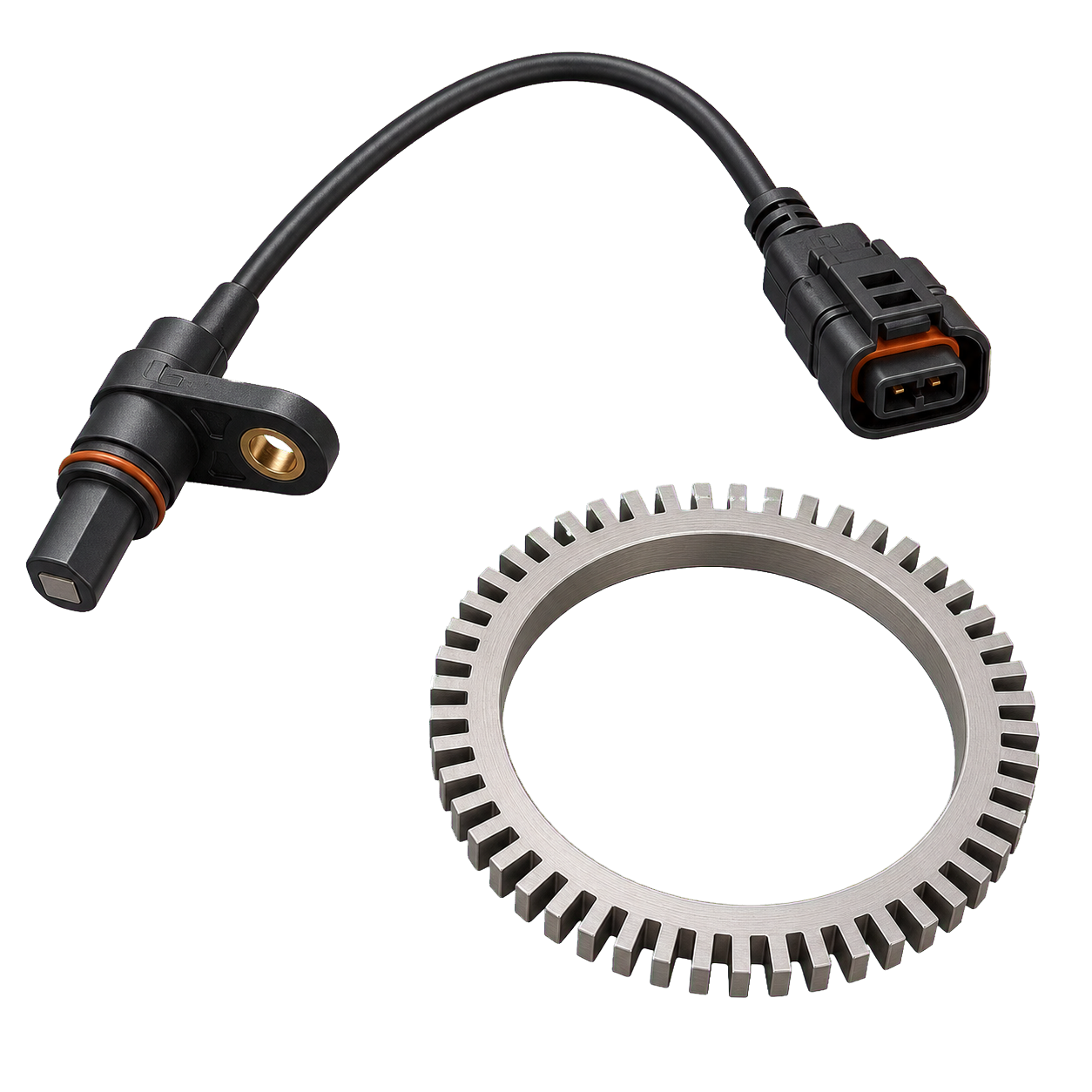Technical illustration of Wheel-speed sensor
